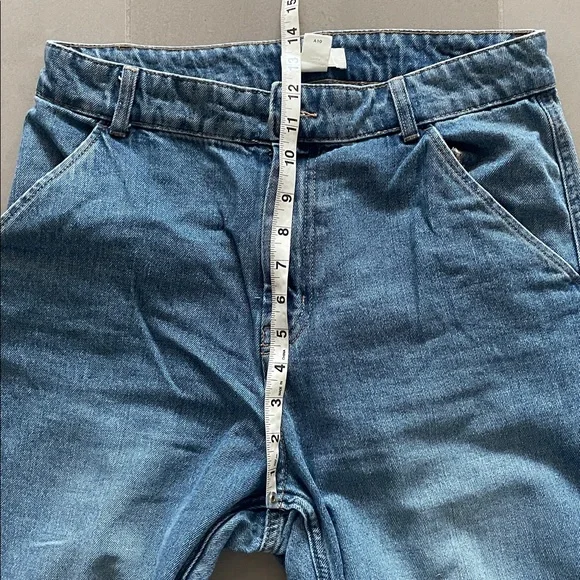 H&M  Cargo high waist wide leg jeans - Picture 6 of 16